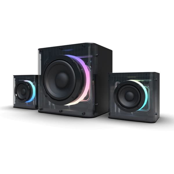 Gaminghögtalare - NOVA GAMING - Serpentis - LED RGB - Svart