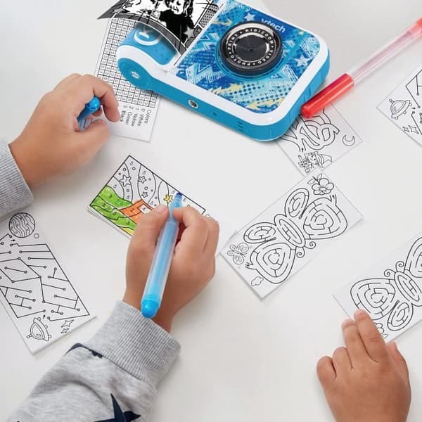 VTECH - KIDIZOOM PRINT CAM GRAFFITI - Blå