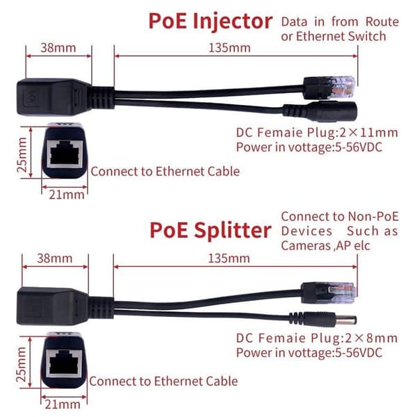 Switch - hub ethernet - injektor Geeekpi - P-0021