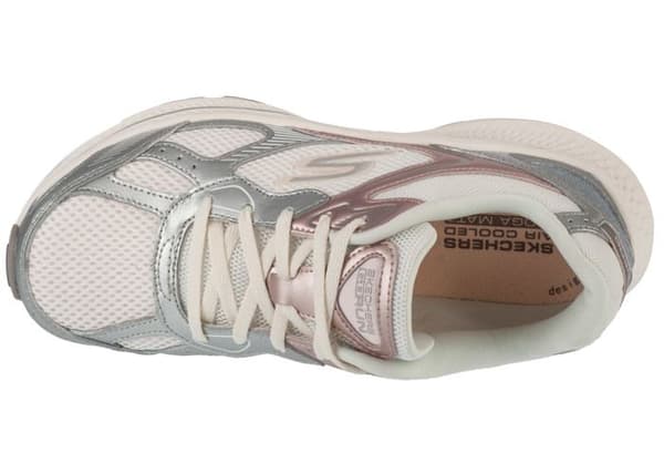 Löparskor Dam - Vit - Skechers Go Run Consistent 2.0 - Volt