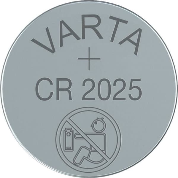 VARTA Pack med 5 Lithium CR2025 batterier