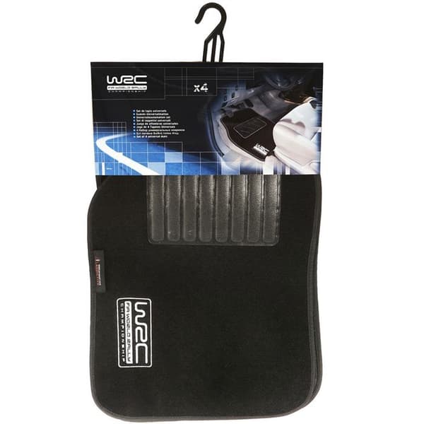 WRC 4 Universal matta i svart velour