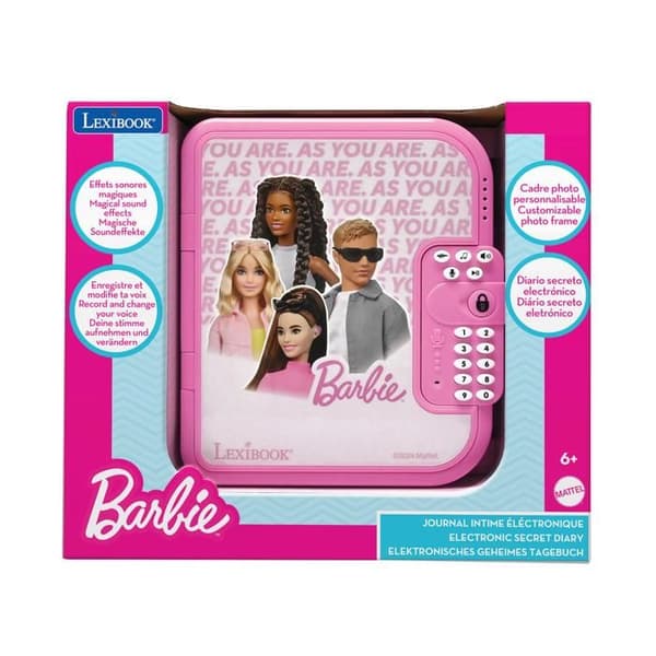 Barbie elektronisk dagbok med kassaskåp