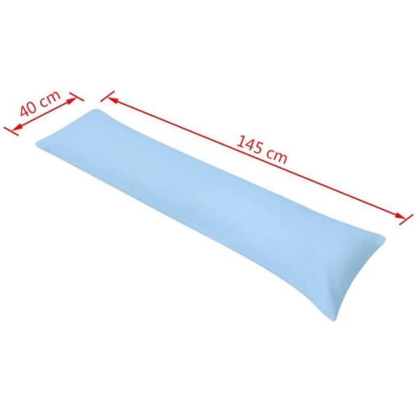 vidaXL Kroppskudde 40 x 145 cm Blå