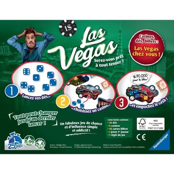 Las Vegas Ravensburger partyspel