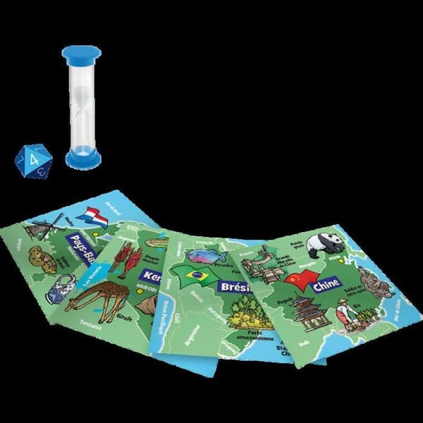 Ambiance-spelet Asmodee BrainBox Res jorden runt