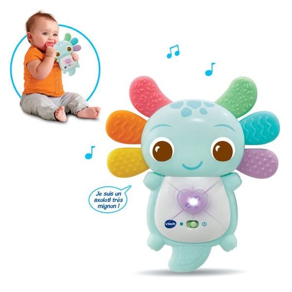VTECH BABY - KROK KROK AXOLOTL - Blå