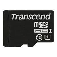 Flashminne - TRANSCEND - 16 Go - microSDHC - UHS Klass 1 - UHS Klass 10 - Svart