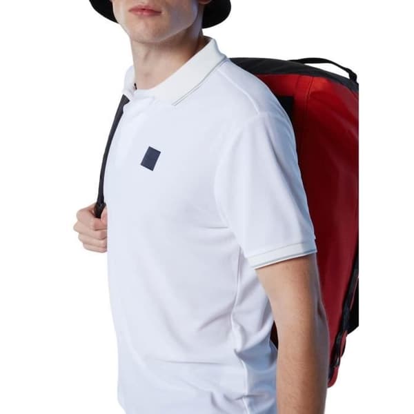 Polo North Sails Coolmax Vit för Herr