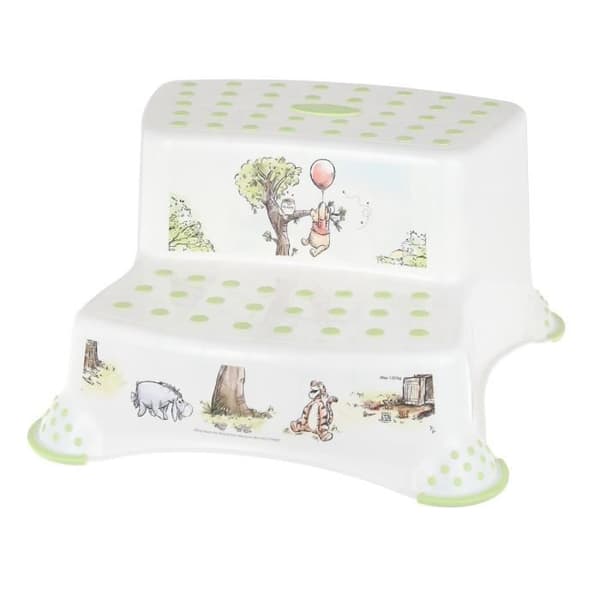 Mill'o baby - Step pall - 2 ergonomiska, halkfria steg, potträning / badrum / sovrum -