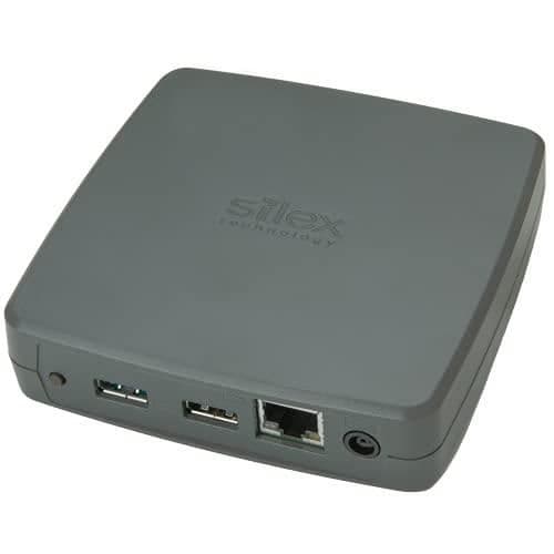 USB-enhetserver - RICOH - Silex DS-700 - 1GbE - USB 3.0 - Autentisering och kryptering