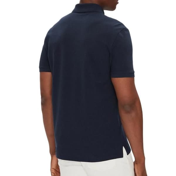 Polo Marin Man Calvin Klein Jeans Ss Monogram Pique