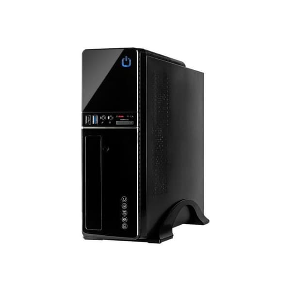 Inter-Tech IT-607 Mini ITX Tower Case - Ingen strömförsörjning - USB-Audio