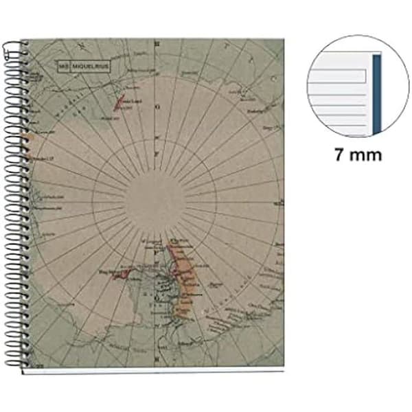 Anteckningsblock - MIQUELRIUS - A5 - 100% Återvunnet - 80 blad - Papper 80 g/m²