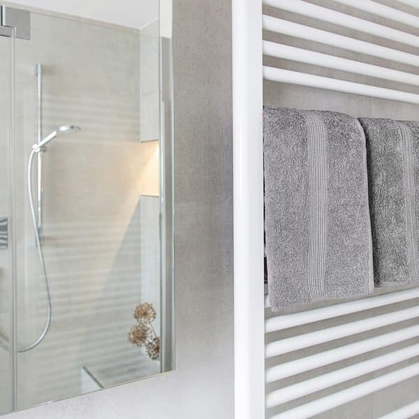 Badhandduk - GLART - 49HPG - 2-pack - 50 x 100 cm - Platina grå