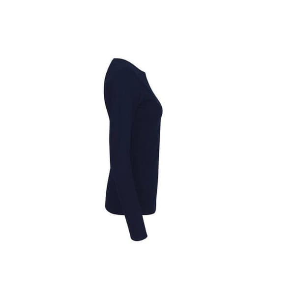 Långärmad T-shirt KVINNA NEUTRAL - Marinblå