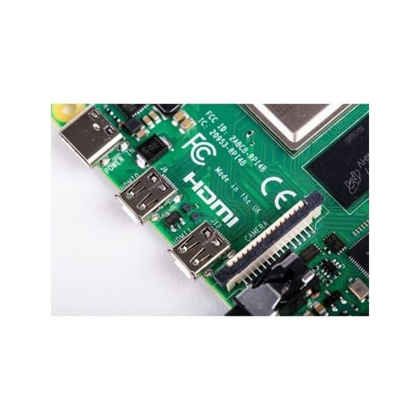Raspberry Pi 4B, 4x 1,5 GHz, 4 GB RAM, WiFi & BT, SoC-Mini-Mainb 0,000000 Svart