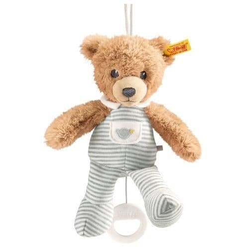 Doudou - STEIFF - Ours Dors Bien - 20 cm - Musiklåda - Grå