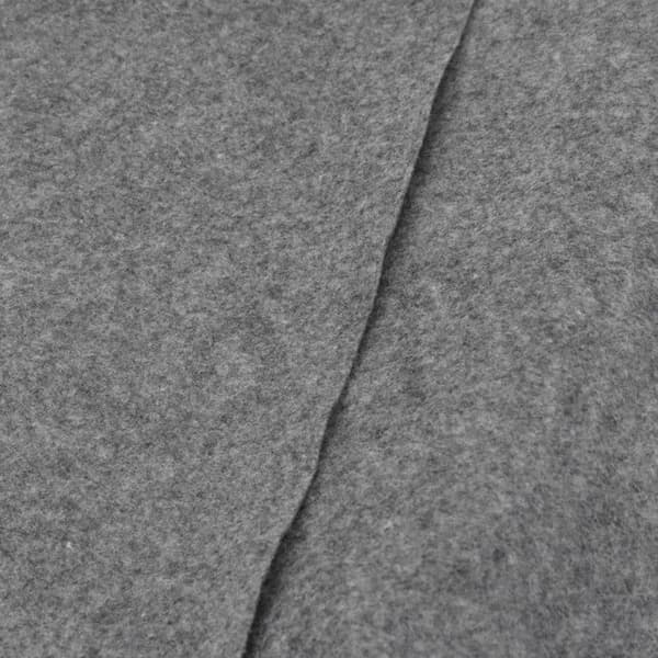 vidaXL Ljusgrå Poolöverdrag Ø500 cm Polyester Geotextil 94229