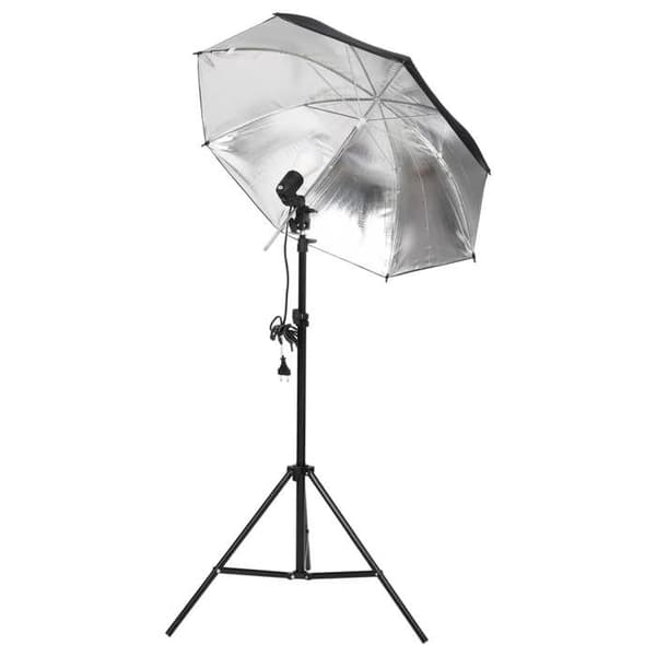 VIDAXL Studio Lighting Kit med stativ och paraplyer - 190233