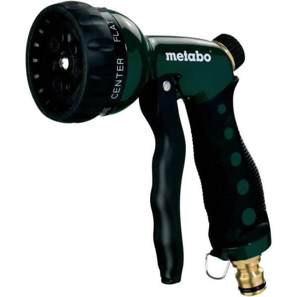 Vattenspruta - Metabo - GB7 - 7 strålar - Justerbart flöde - Metallmodell
