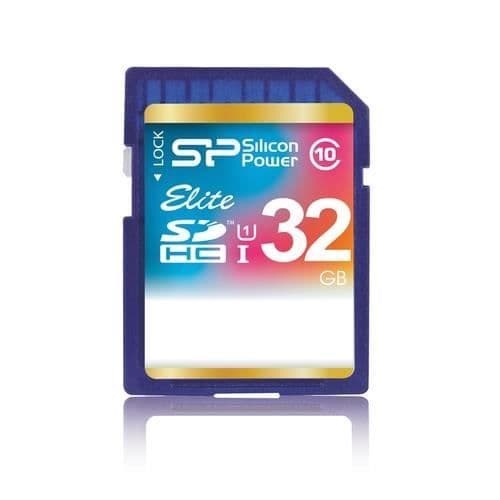 UHS-1 Class 10 SD-minneskort - 32 GB - SILICON POWER