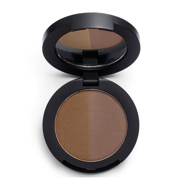 Makeup Revolution - Duo Brow Powder - Ebenholts