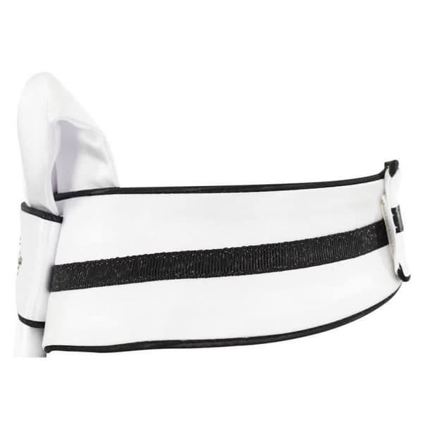 Slips - ANKY - Stone-Deluxe - Polyester satin - Vit-Svart - Unisex