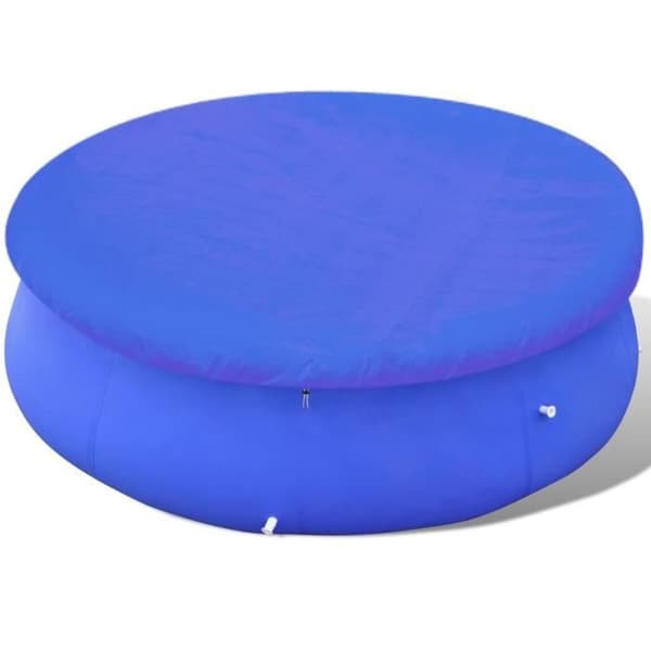 VIDAXL runt poolskydd - 540 cm - 90 g/m² - Grön