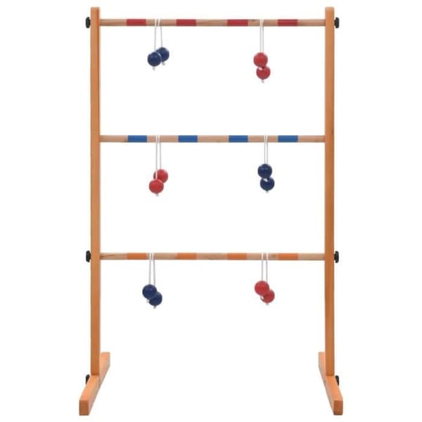 vidaXL Wooden Ladder Golf Game