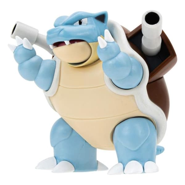 Jazwares - Pokémon - Figurine Battle Feature Blastoise 11 cm