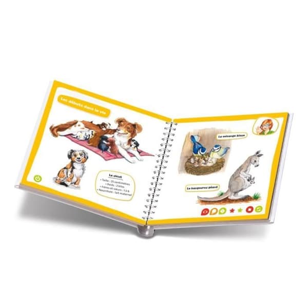 tiptoi®, Interaktiv bok, Mini Doc, Djurbebisar, 4 år, 13099022, Ravensburger