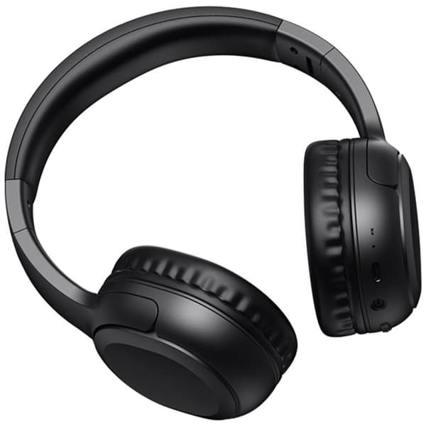 Bluetooth hörlurar - USAMS - Yun Series - Bluetooth 5.3 - Svart - Över örat