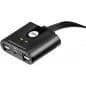 Aten US424 4 Device to 4 PC/MAC USB 2.0 Sharer - USB Device Sharing Switch - Svart