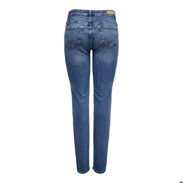Slim jeans för kvinnor Only Sui Mid - medelblå denim