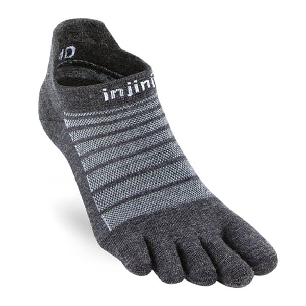 Injinji Lätta No-Show Ullstrumpor