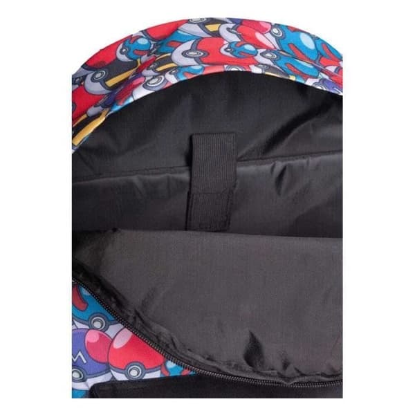 Mini ryggsäck - DIFUZED - Pokémon Basic Pokeboll - 100% Polyester - Svart - Vuxen