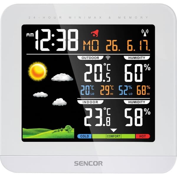 Väderstation med trådlös sensor - Sencor - SWS 5600