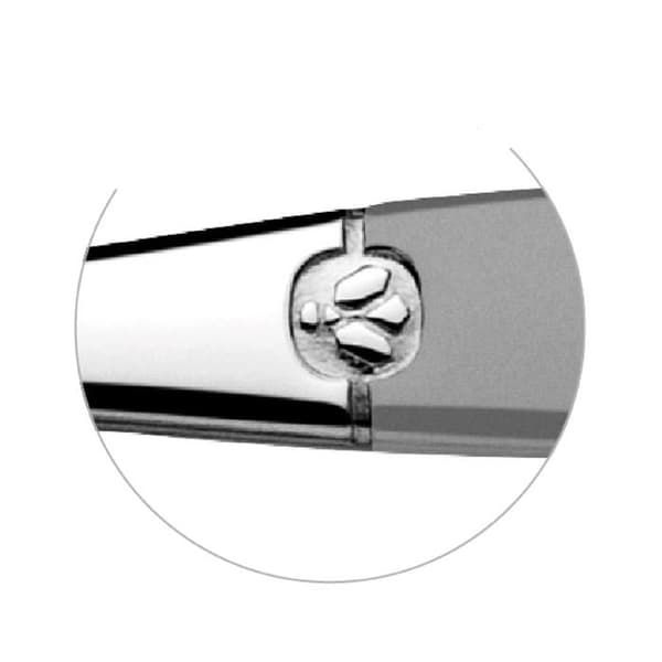 Lou Laguiole Bestickset 24 st Jet Satin Silver