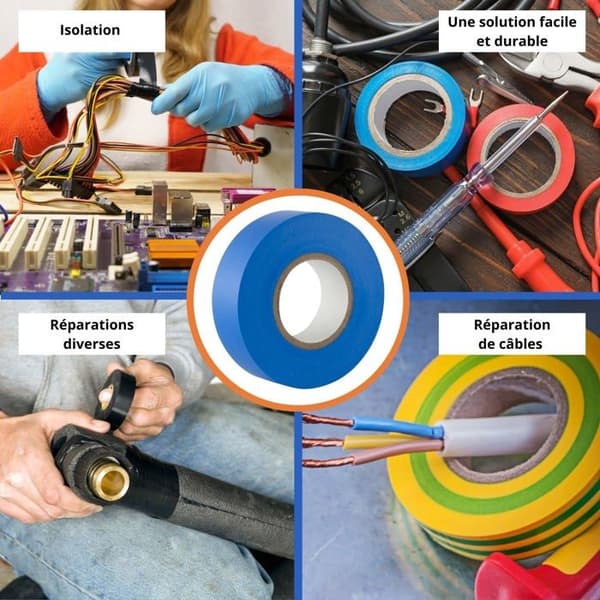 Gocableties el tejp - GCTPVC2019BLU
