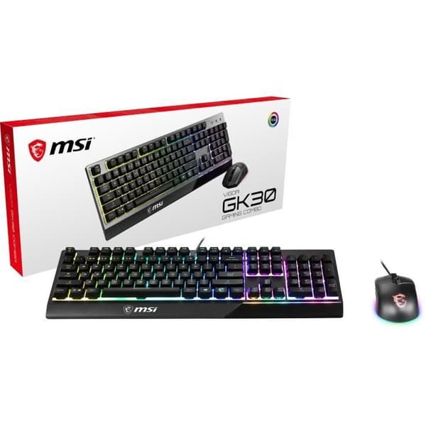 MSI Vigor GK30 Combo Keyboard and Mouse Bundle