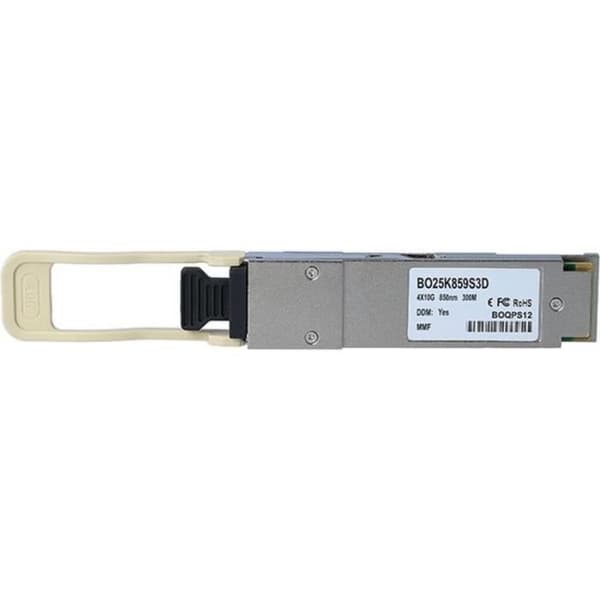 Transceiver QSFP - BlueOptics BO25K859S3D - 40GBASE-ESR4 - Multimode Fiber - 300m
