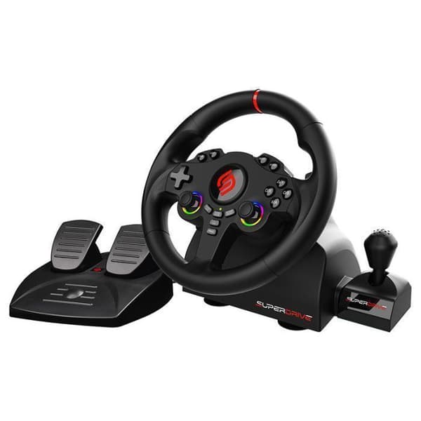 Volant gaming - SUBSONIC - Dubbel joystick LED + spak - PS4 PC Switch Switch 2 Xbox One Xbox Series