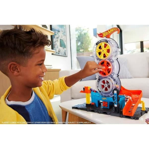 Hot Wheels City - Däckbutikstur