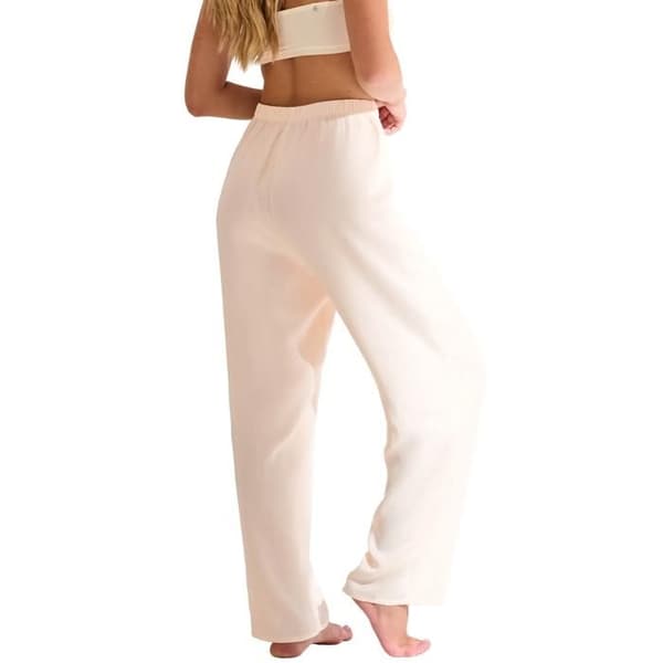 Dam pyjamasbyxor Lisca Paris - elfenben