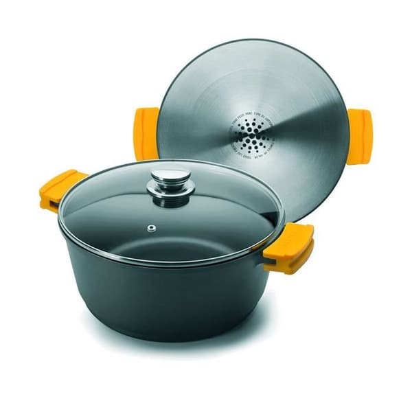 Gratängform - IBILI - Evolution - 20 cm - Oförändrad aluminium - Inoxbotten