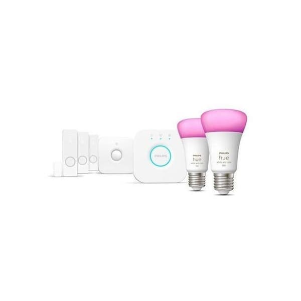 Startpaket - Philips Hue - Säker - WCA-detektorer - E27-lampor