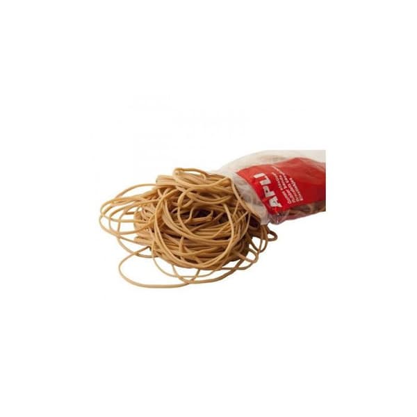 Gummiarmband 100x2mm påse à 100g - Apli