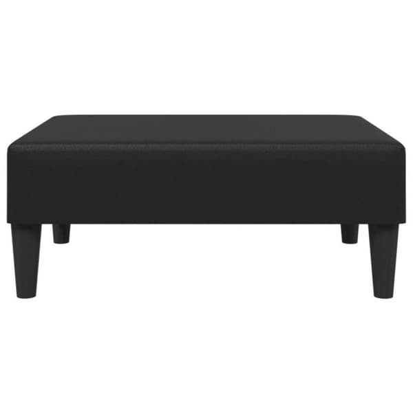 Fotpall pied noir 77x55x31 cm konstläder