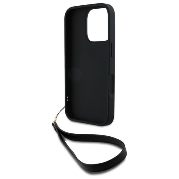 Coque för iPhone 16 Pro - DKNY - DKHCP16LPBSWSK - Svart - Optimalt skydd - Elegant design